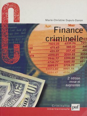 cover image of Finance criminelle